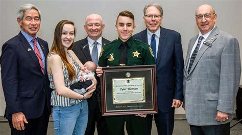 Congratulations Deputy Tyler Thoman of the Brevard County Sheriff's Department. Thank you for your service.. 