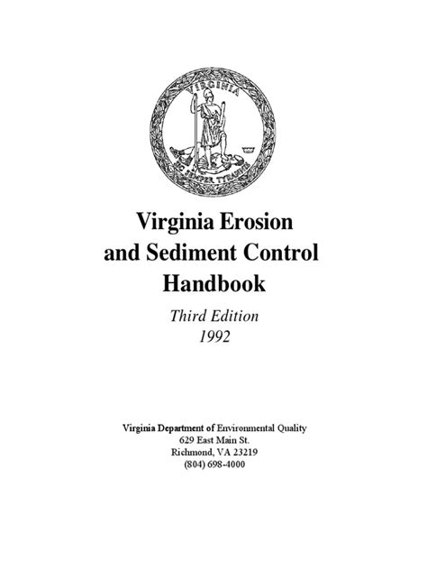 Deq erosion and sediment control manual. - Manuale delle soluzioni di genetica hartwell.