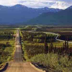 Der Alaska Highway und der Polarkreis Airlink Alaska - Fairbanks, …