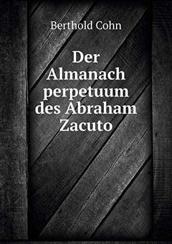 Der almanach perpetuum des abraham zacuto. - 19a edizione manuale di soluzioni economiche e samuelson.