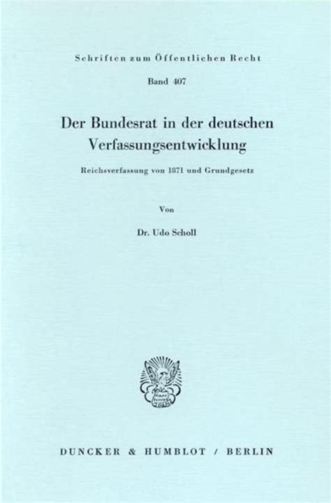 Der bundesrat in der deutschen verfassungsentwicklung. - Accounting for success the guide to short case resolution.