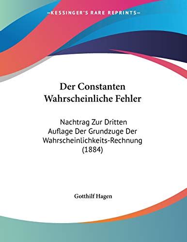 Der constanten wahrscheinliche fehler: nachtrag zur dritten auflage der. - The reel world scoring for pictures updated and revised edition music pro guides.