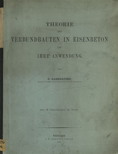 Der eisenbeton in theorie und konstruktion. - Manual de cummins onan commercial 7500.