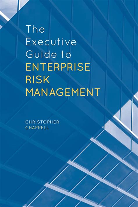 Der executive guide für enterprise risk management von christopher chappell. - Siehe, er kommt mit den wolken!.