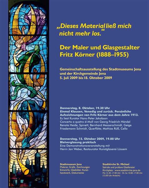 Der jenaer glasmaler fritz körner 1888 1955. - Textbooks for business studies for a level.