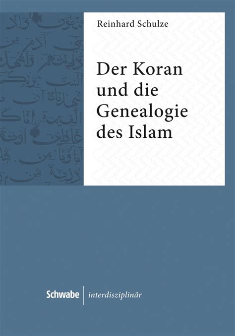 Der koran und die genealogie des islam by reinhard schulze. - Zur kritik und erklärung der mostellaria des plautus.