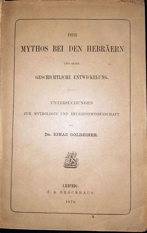 Der mythos bei den hebräern und seine geschichtliche entwickelung. - Mitsubishi pajero nt manuale del proprietario.