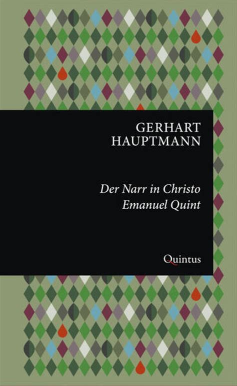 Der narr in christo emanuel quint. - Literaturstudie zur phosphatelimination mit schwerpunkt fällungsreinigung.