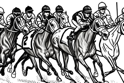 Derby Coloring Sheets