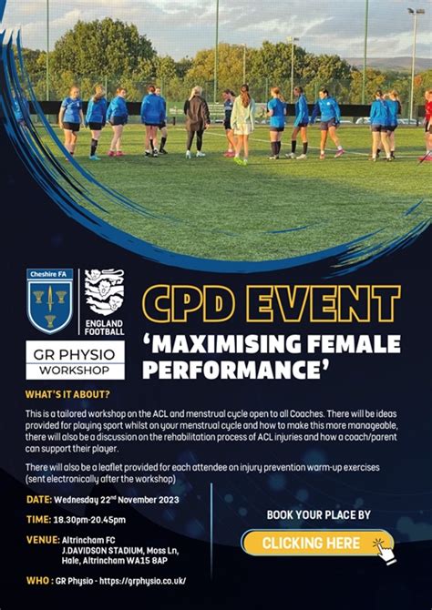 Derbyshire FA on Twitter: "RT @Cheshire_FA: CPD EVENT