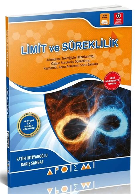 Derece - Apotemi Matematik Integral - Apotemi Matematik Limit ve Süreklilik - YKS AYT Trigonometri gerçek kullanıcı yorumlarına ve özelliklerine bakmadan ürün almayın1ayt matematik 15 çözümlü deneme - Apotemi1 Bu üründen en fazla 10 adet sipariş verilebilir.