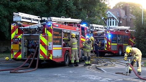 Derelict building fire, Bootle Merseyside Fire & Rescue Service