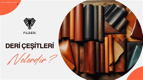 Deri Çeşitleri.
