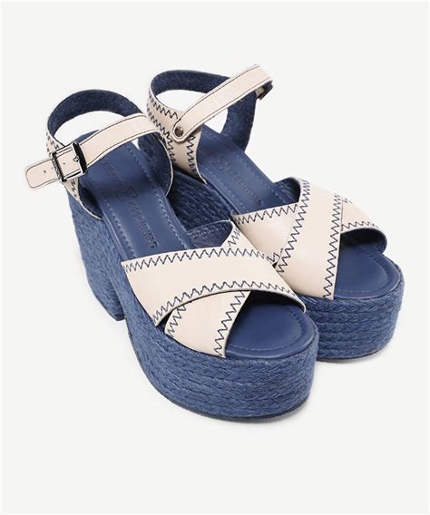 Deri Platform Espadril.