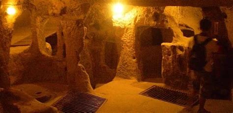 Derinkuyu yeraltı şehrinin çevresi yenilendi Turizm. 