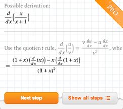 Derivative Calculator: Step-by-Step Solutions - Wolfram|Alpha