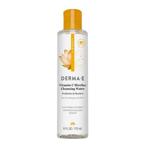 Derma-E Vitamin C Micellar Cleansing Water, 6 Oz, 1 count