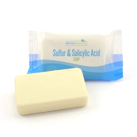 DermaHarmony 10% Sulfur and 3% Salicylic Acid Bar Soap 3.7 oz …