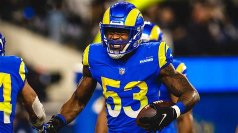 Derrick Choice, Los Angeles Rams, LB - News, Stats, Bio