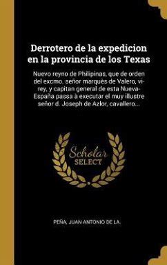 Derrotero de la expedición en la provincia de los texas. - Service manual mercedes s400 free download.