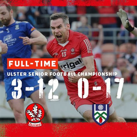 Derry 3-12 0-17 Monaghan - GAA