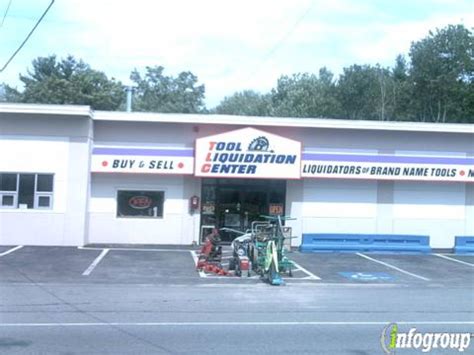 Derry nh tool liquidation center. TOOL LIQUIDATION CENTER 20 S. Main St Derry, NH 03038. (603)965-1000 Over 14,000 sq. ft. of merchandise, stacked to the ceiling and a mission of customer satisfaction. We intend to be your first and only stop when you need anything. Stop by, call or bid. WE GUARANTEE SATISFACTION. 