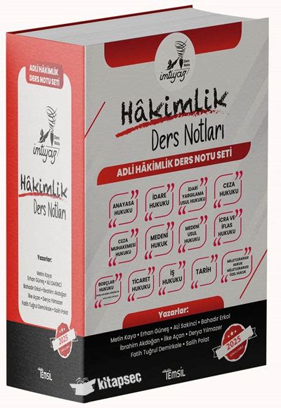 Ders Notları Seti Kitapsec.