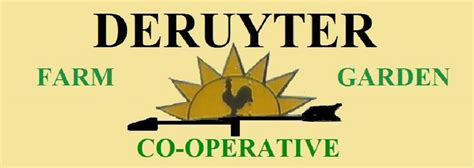 Deruyter Farm & Garden Co-Op in DeRuyter, NY offers a multitude of farm and garden products in their Farm Store and Gift and Garden Center, along with a delivery service to …. 