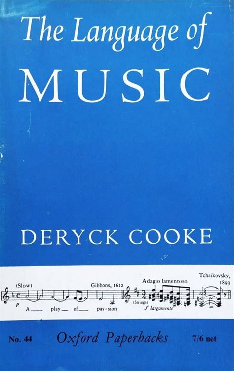 Deryck cooke the language of music. - Komatsu fg25ht 16 manual de instrucciones.