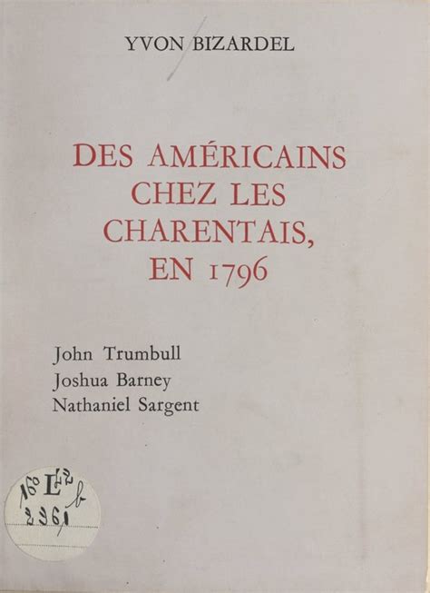 Des américains chez les charentais, en 1796. - International project finance and ppps a legal guide to key.