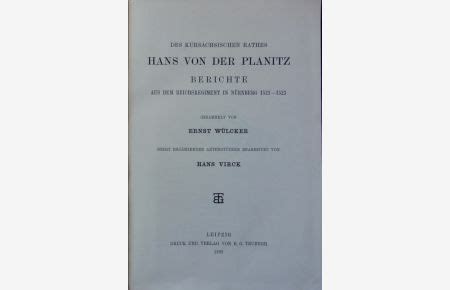 Des kursächsischen rathes hans von der planitz berichte aus dem reichsregiment in nürnberg, 1521 1523. - Los instrumentos musicales en el mundo.