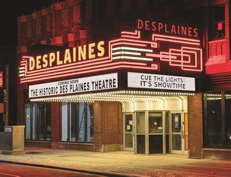Des plaines theater. Find and buy tickets for various shows and events at Des Plaines Theatre, a historic venue in Des Plaines, IL. Browse the calendar and see upcoming performances by Onesti … 