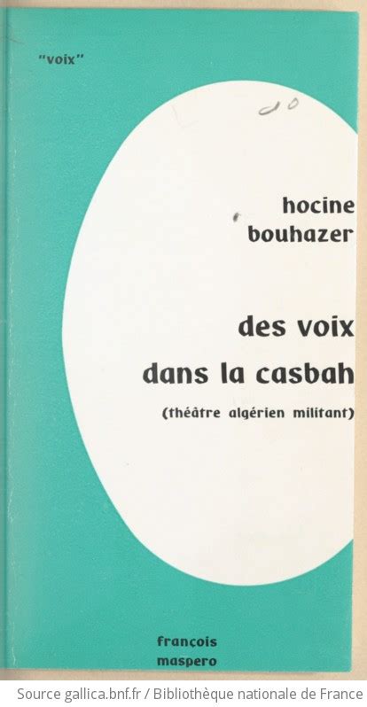 Des voix dans la casbah, théâtre algérien militant. - Kunstsammlungen der staatlichen kunstakademie zu düsseldorf..