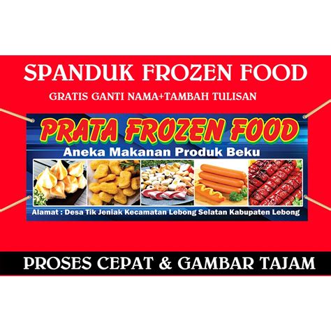 Desain spanduk frozen food 【уሕιдеλኀνиռиֆ】