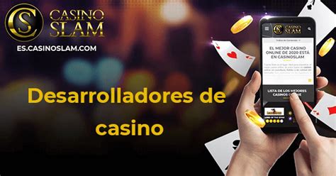 Desarrolladores de juegos de casino online.