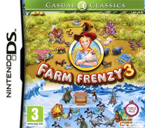 Descarga Farm Frenzy 3 ROM for Nintendo DS y Farm Frenzy 3 ISO Video Game en tu PC, Mac, Android o Mac.