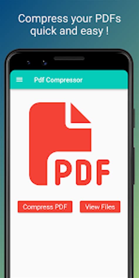 Descarga de APK de PDF Compressor Size Compress para Android