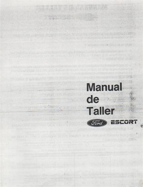 Descarga del manual del taller de ford escort. - Intex pool pump manual 1000 gallon above ground.