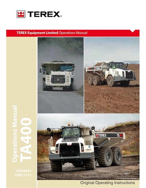 Descarga manual de operaciones del camión volquete articulado terex ta400. - Download del manuale di officina aprilia atlantic classic 500 2001 2002 2003 2004.