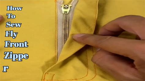 Descargar MP3 how to sew fly front zipper invisible zipper