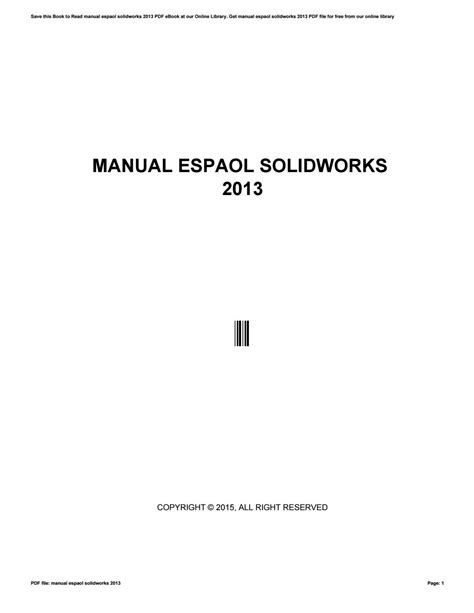 Descargar manual de solidworks 2013 en espaol. - Yamaha rx v571 htr 5064 av receiver service manual.