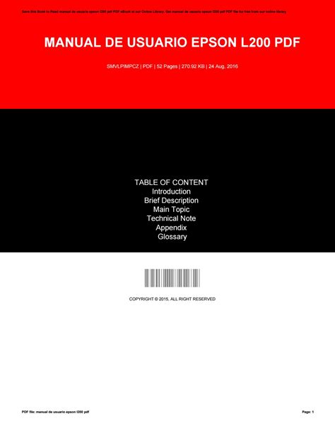 Descargar manual de usuario epson l200. - User manual of 2010 toyota prius phev conversion kit.
