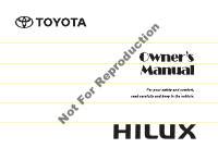 Descargar manual del propietario toyota hilux 2007. - Hyundai wheel excavator robex 55w 7 r55w 7 service manual.