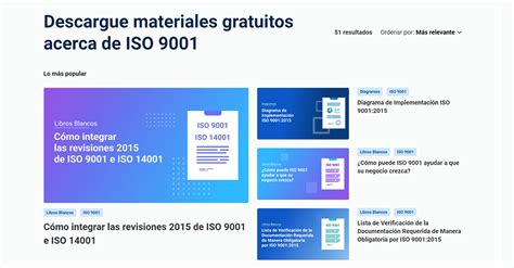 Descargas gratis de ISO 9001 – Rápida y Fácil implementación