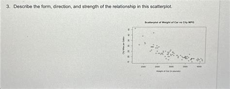 Describe The Form Direction And Strength Of The Relationship FORM.UDLVIRTUAL.EDU.PE