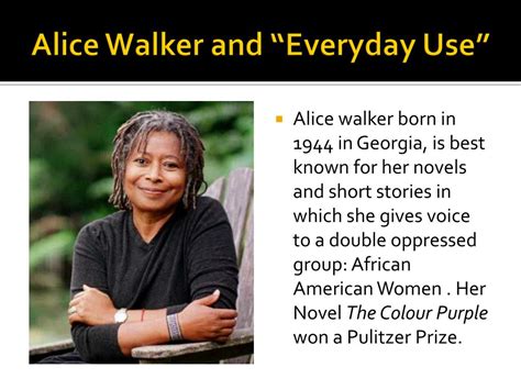 Describe the narrator in "Everyday Use" by Alice Walker.