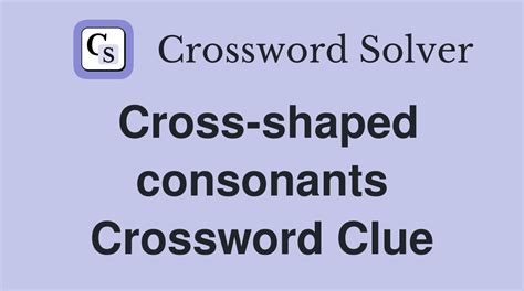 Describing A Cross Shaped Like "X." Crossword Clue