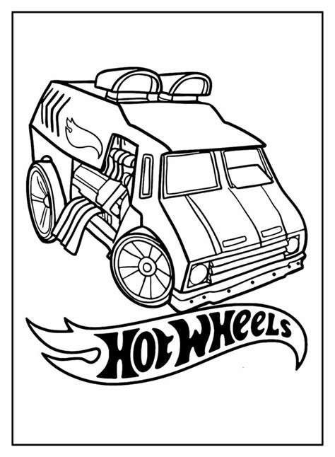 Desenhos de Hot Wheels para colorir - Pinterest