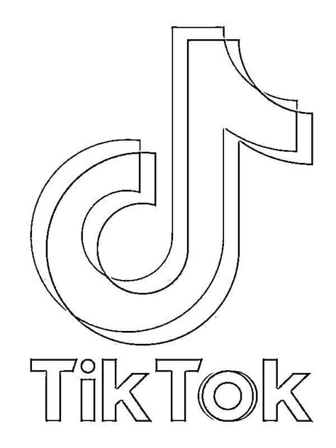 Desenhos do Tik Tok para colorir Imprimir em Tic Toc