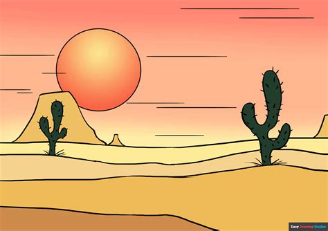Desert Pictures Drawing